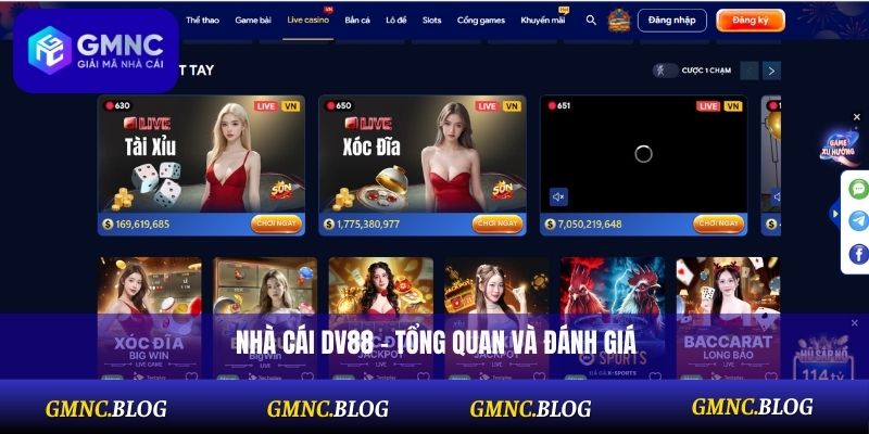 Nhà Cái Dv88