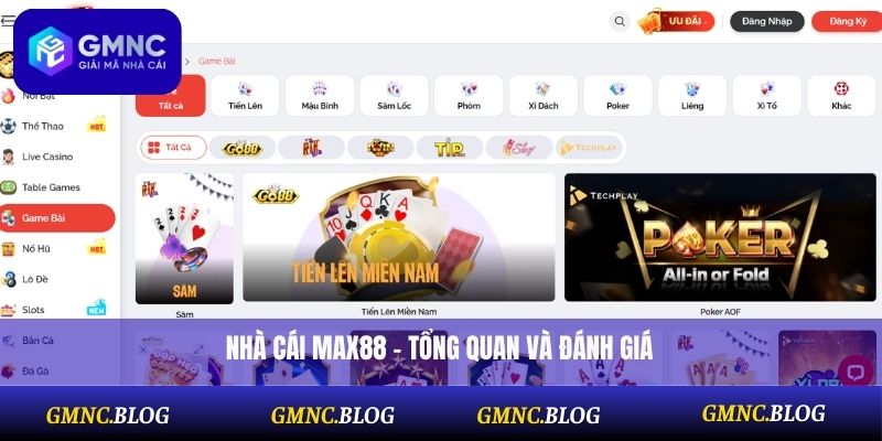 Nhà Cái Max88