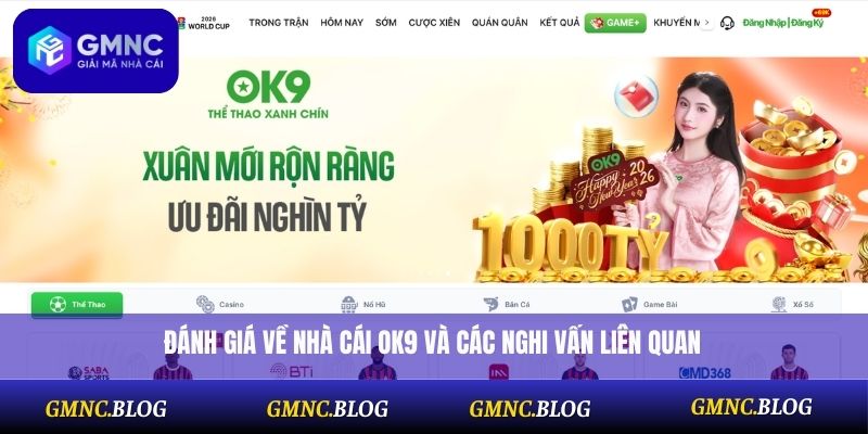 Nhà Cái OK9 Lừa Đảo